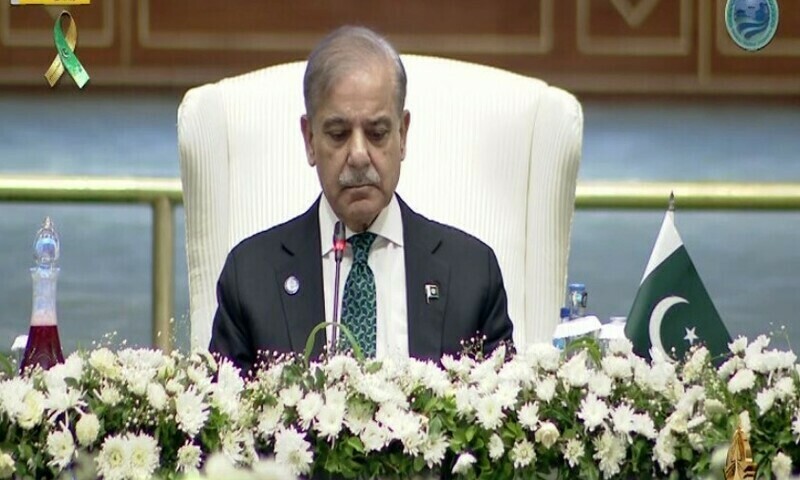 ایس سی او اجلاس، افغان سرزمین کا دہشت گردی کیلئےاستعمال روکنا ہوگا، شہبازشریف