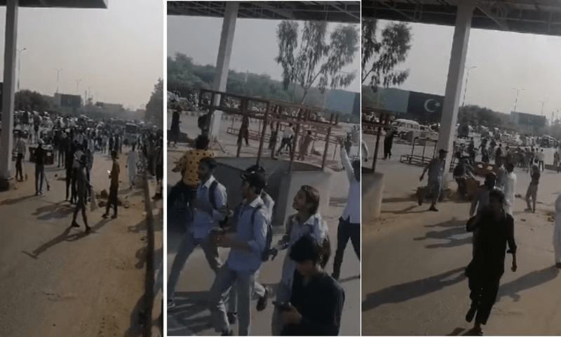 مبینہ ریپ کا واقعہ، لاہور کے بعد جڑواں شہروں میں طلبہ کا احتجاج اور توڑ پھوڑ، 150 گرفتار