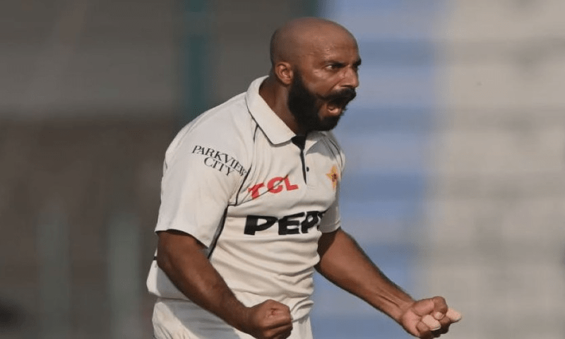 ملتان میں دوسرے ٹیسٹ میں ساجد خان کا منفرد انداز میں جشن کے چرچے