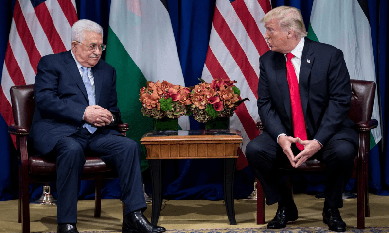 ٹرمپ کا فلسطینی صدر سے رابطہ، غزہ جنگ کے خاتمے کا وقت آگیا؟