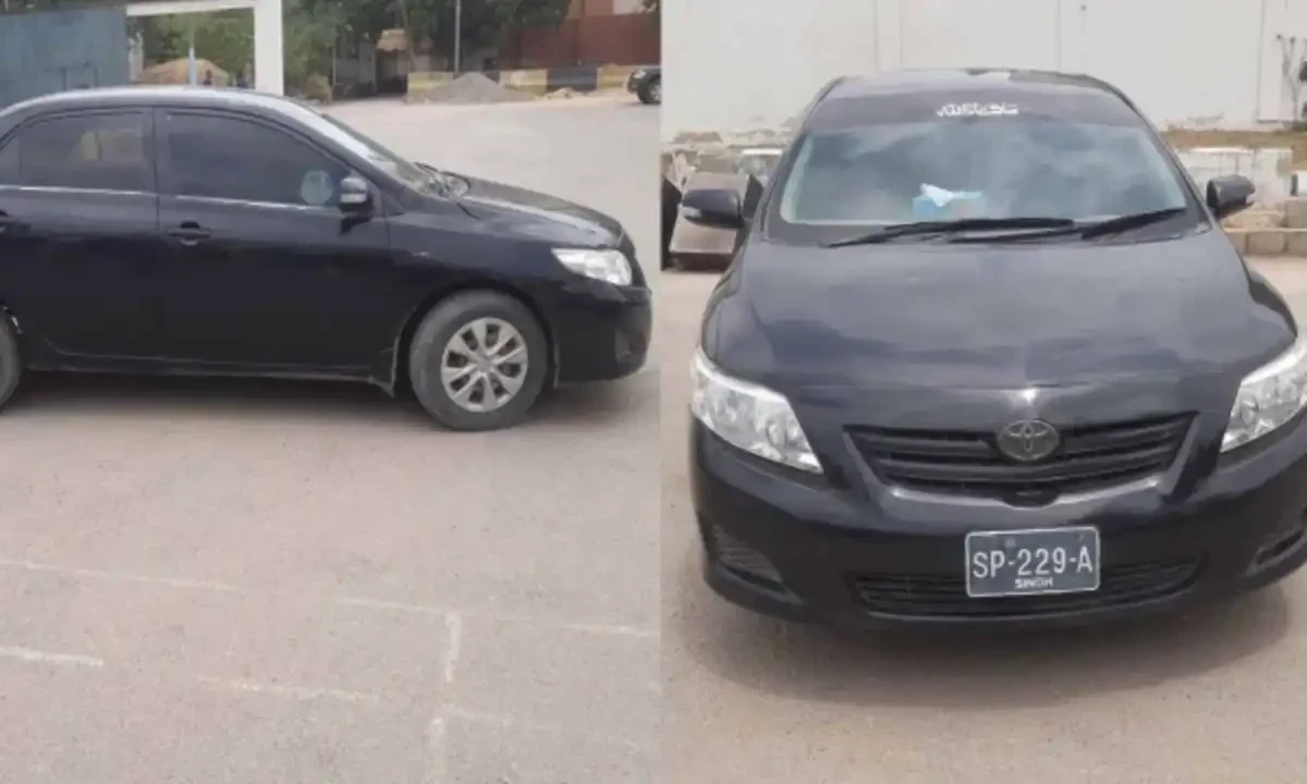کراچی: چور پولیس افسر کی سرکاری گاڑی لے اُڑے