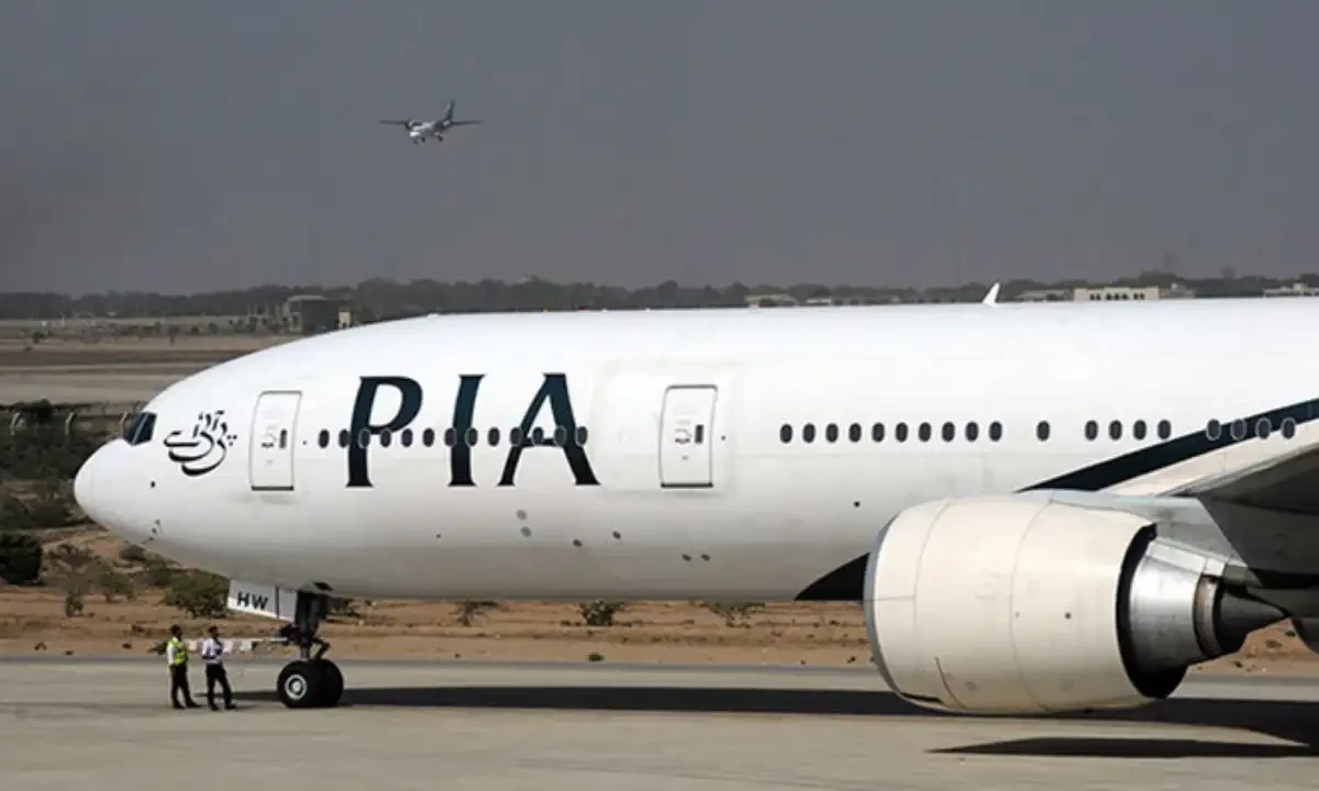 A Pakistan International Airlines plane taxies before take-off from Karachi International Airport in Karachi, Pakistan on April 21, 2010. AFP/File A Pakistan International Airlines plane taxies before take-off from Karachi International Airport in Karachi, Pakistan on April 21, 2010. AFP/File