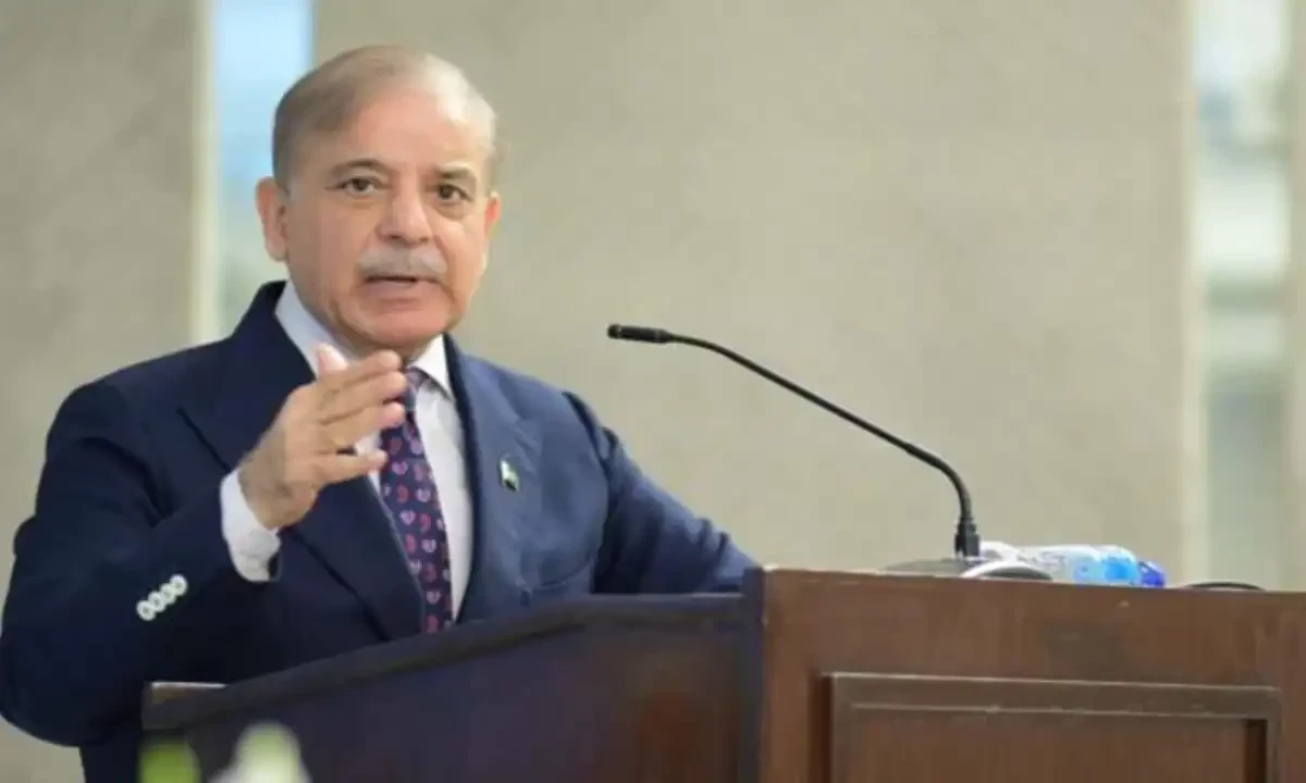 Prime Minister Shehbaz Sharif addresses a banquet organised in honour of senators of the government allied parties in Islamabad on October 18, 2024. Ministry of Information Prime Minister Shehbaz Sharif addresses a banquet organised in honour of senators of the government allied parties in Islamabad on October 18, 2024. Ministry of Information