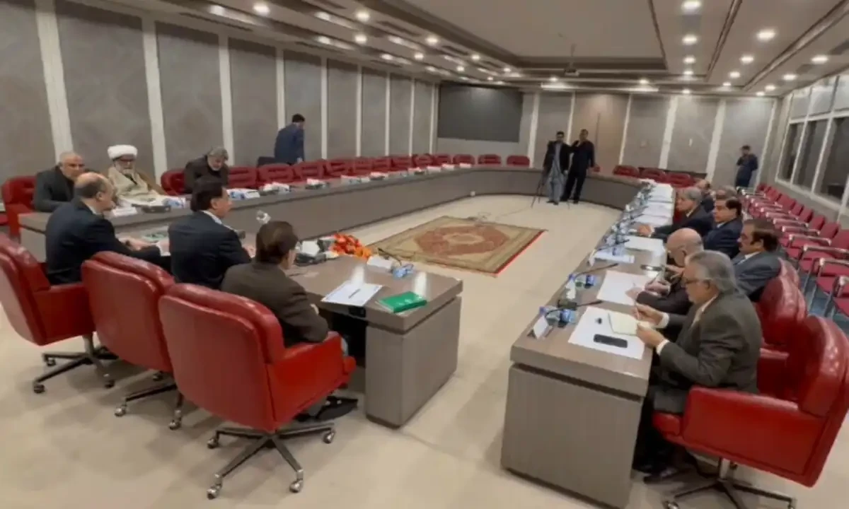 حکومت اپوزیشن مذاکرات کا پہلا دور، آئندہ اجلاس میں پی ٹی آئی سے چارٹر آف ڈیمانڈ طلب