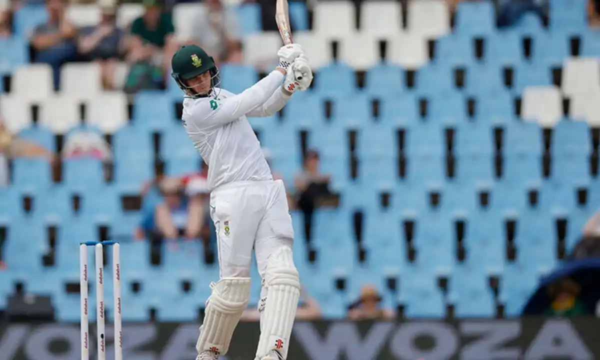 South Africa’s Corbin Bosch plays a shot during the second day of the first cricket Test match between South Africa and Pakistan at SuperSport Park in Centurion on December 27. AFP South Africa’s Corbin Bosch plays a shot during the second day of the first cricket Test match between South Africa and Pakistan at SuperSport Park in Centurion on December 27. AFP