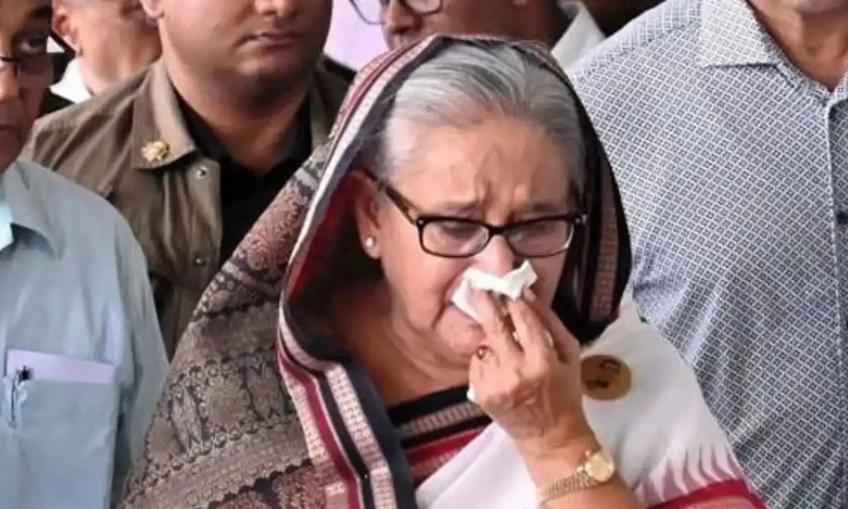 سزاؤں کا ڈر، بھارت نے حسینہ واجد کے ویزے میں توسیع کردی