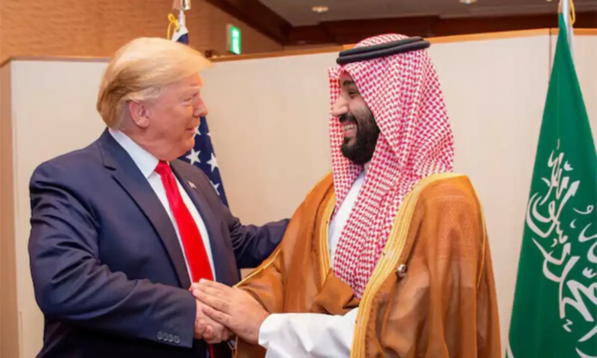 Saudi Arabian Crown Prince Mohammed bin Salman meets President Donald Trump. Reuters/File Saudi Arabian Crown Prince Mohammed bin Salman meets President Donald Trump. Reuters/File