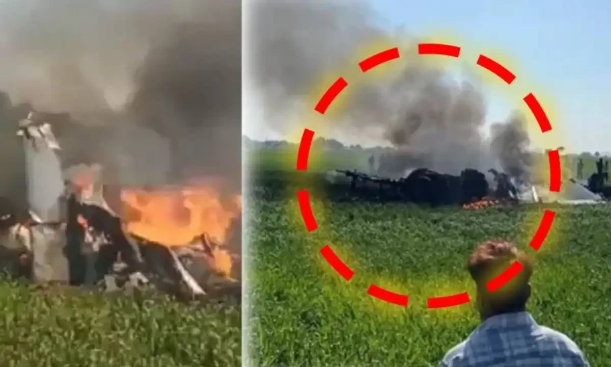 بھارتی فضائیہ کا جنگی طیارہ دوران پرواز گرکر تباہ