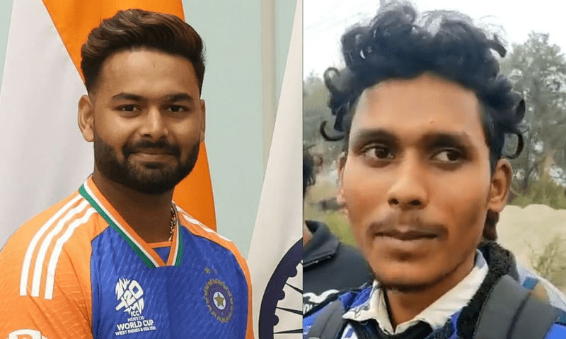 بھارتی کرکٹر رشبھ پنت کی جان بچانے والے شخص نے زہر کھا لیا