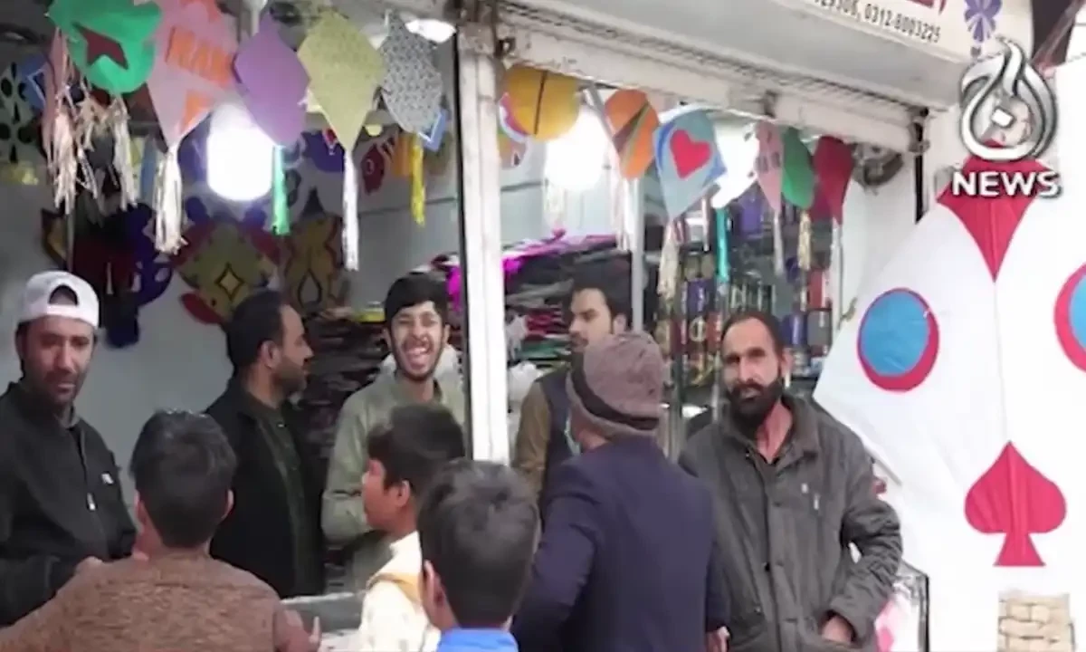 موسم بہار کی آمد کے ساتھ ہی کوئٹہ میں بسنت میلہ سج گیا