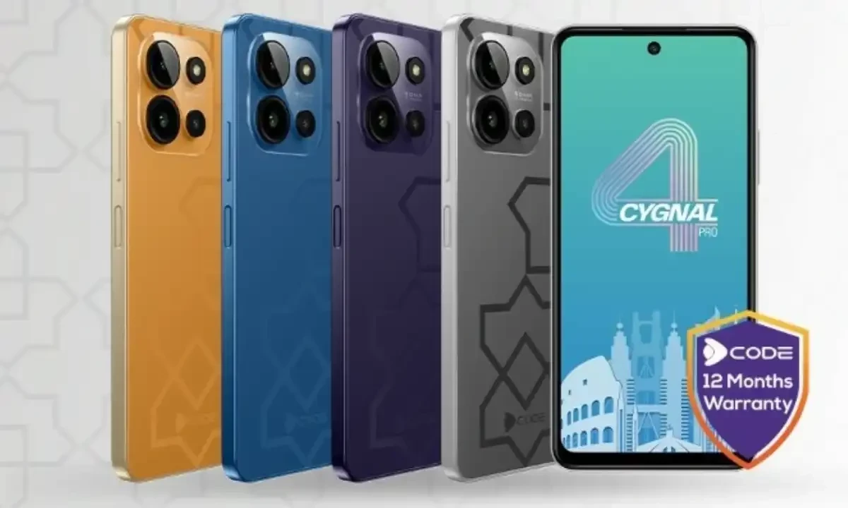 New launched phone Dcode Cygnal 4 Pro. Photo via Dcode website New launched phone Dcode Cygnal 4 Pro. Photo via Dcode website