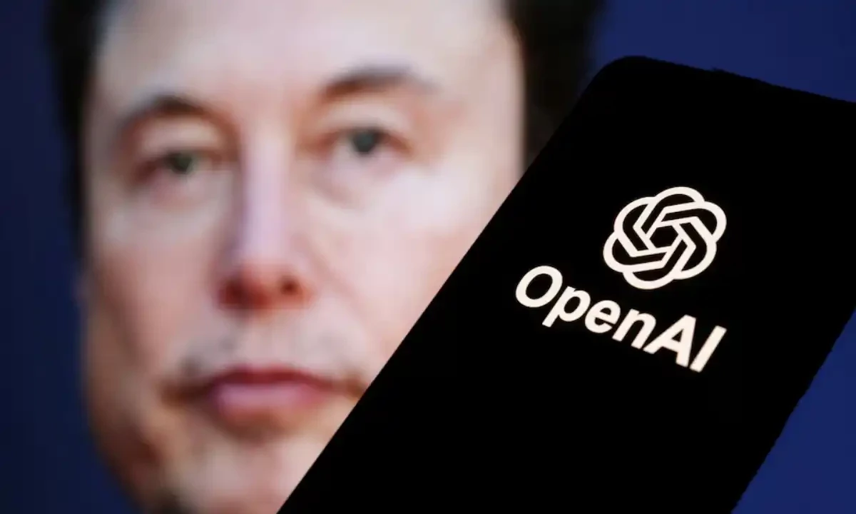 OpenAI logo is seen in front of Elon Musk photo in this illustration taken March 11, 2024. Reuters file OpenAI logo is seen in front of Elon Musk photo in this illustration taken March 11, 2024. Reuters file