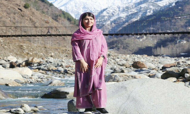 Malala Yousafzai shared pictures of the snow-covered mountains and river, calling the homecoming a ‘beautiful moment of my life’. Photo take from social media Malala Yousafzai shared pictures of the snow-covered mountains and river, calling the homecoming a ‘beautiful moment of my life’. Photo take from social media