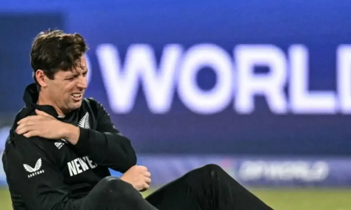 New Zealand’s Matt Henry reacts after taking a catch to dismiss South Africa’s Heinrich Klaasen during the ICC Champions Trophy one-day international semi-final cricket match between New Zealand and South Africa at the Gaddafi Stadium in Lahore on March 5, 2025. AFP New Zealand’s Matt Henry reacts after taking a catch to dismiss South Africa’s Heinrich Klaasen during the ICC Champions Trophy one-day international semi-final cricket match between New Zealand and South Africa at the Gaddafi Stadium in Lahore on March 5, 2025. AFP