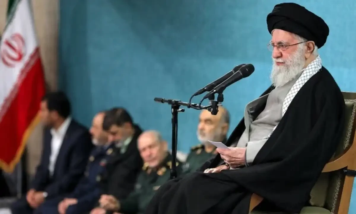 This handout picture shows Iran’s Supreme Leader Ayatollah Ali Khamenei speaking during a meeting with Iranian goverment officials in Tehran, Iran on March 8. AFP This handout picture shows Iran’s Supreme Leader Ayatollah Ali Khamenei speaking during a meeting with Iranian goverment officials in Tehran, Iran on March 8. AFP