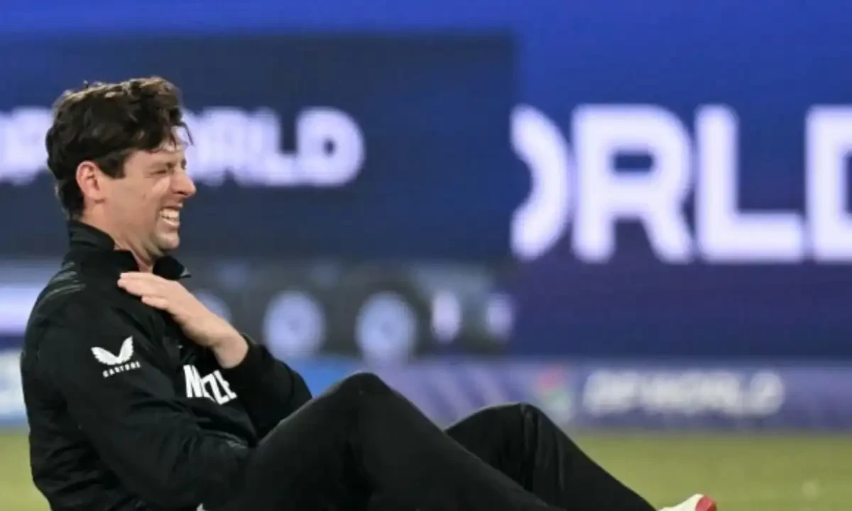 New Zealand’s Matt Henry reacts after taking a catch to dismiss South Africa’s Heinrich Klaasen during the ICC Champions Trophy one-day international semi-final cricket match between New Zealand and South Africa at the Gaddafi Stadium in Lahore on March 5, 2025. afp New Zealand’s Matt Henry reacts after taking a catch to dismiss South Africa’s Heinrich Klaasen during the ICC Champions Trophy one-day international semi-final cricket match between New Zealand and South Africa at the Gaddafi Stadium in Lahore on March 5, 2025. afp