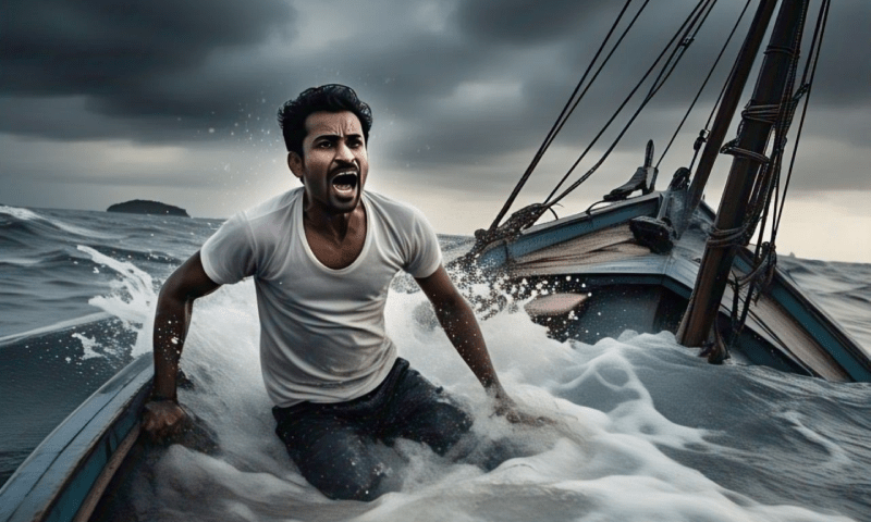 90 دن تک سمندر کی خوفناک لہروں کے درمیان پھنسے رہنے والا شخص زندہ کیسے بچا؟