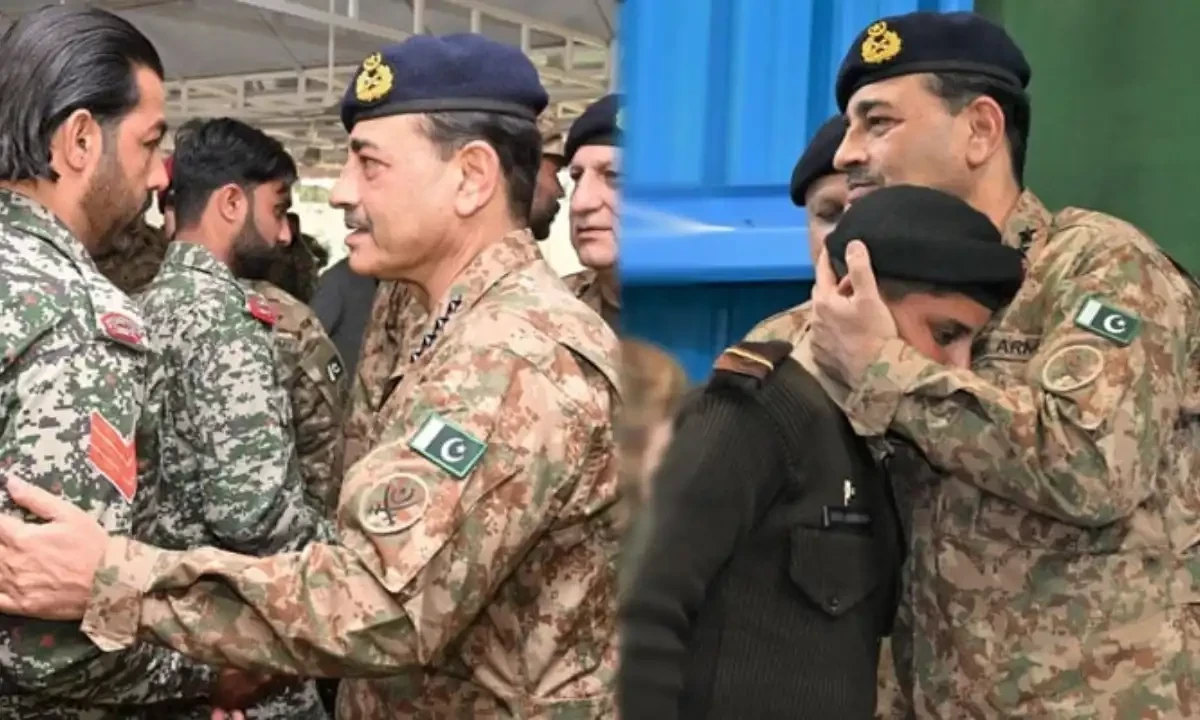 General Syed Asim Munir, NI (M) celebrated Eid-ul-Fitr with officers and troops