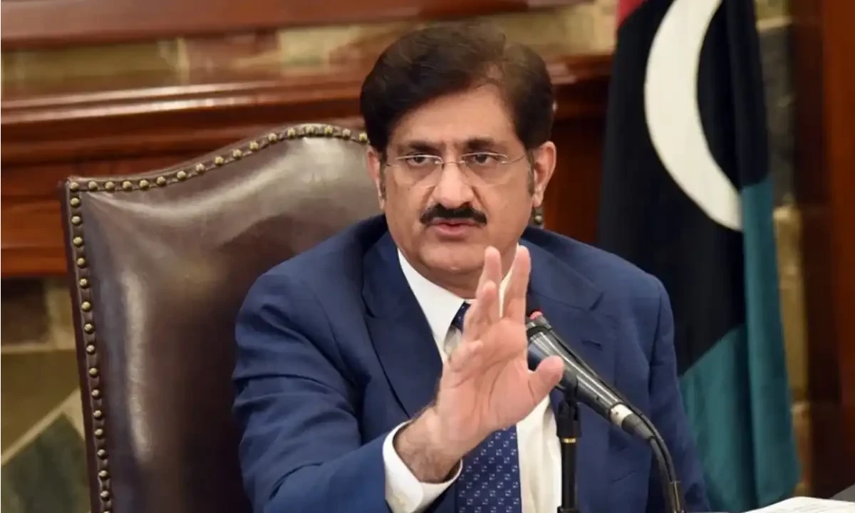 نہری منصوبوں پر مراد علی شاہ کی وفاقی حکومت چھوڑنے کی دھمکی