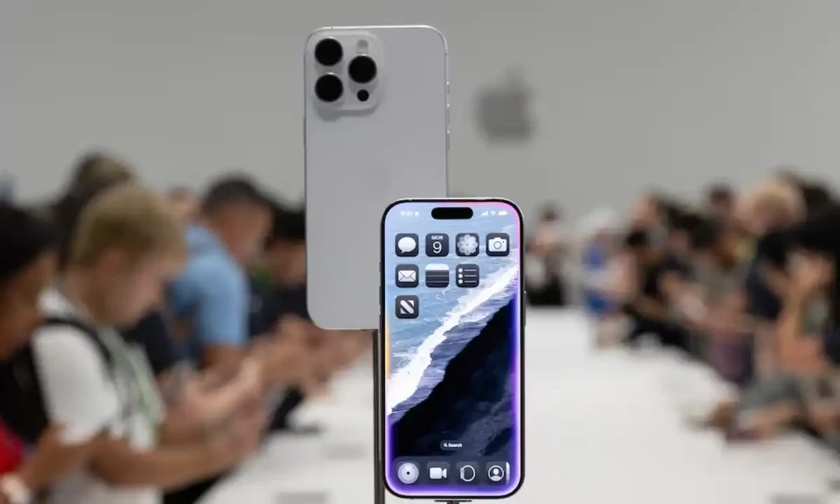 The iPhone 16 Pro is seen at an event at the Steve Jobs Theater on its campus in Cupertino, California, U.S. September 9, 2024. Reuters The iPhone 16 Pro is seen at an event at the Steve Jobs Theater on its campus in Cupertino, California, U.S. September 9, 2024. Reuters