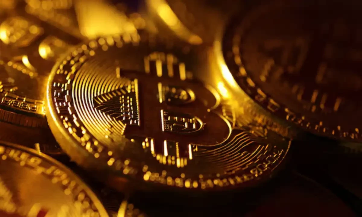Physical representations of the bitcoin cryptocurrency are seen in this illustration taken October 24, 2023. REUTERS Physical representations of the bitcoin cryptocurrency are seen in this illustration taken October 24, 2023. REUTERS