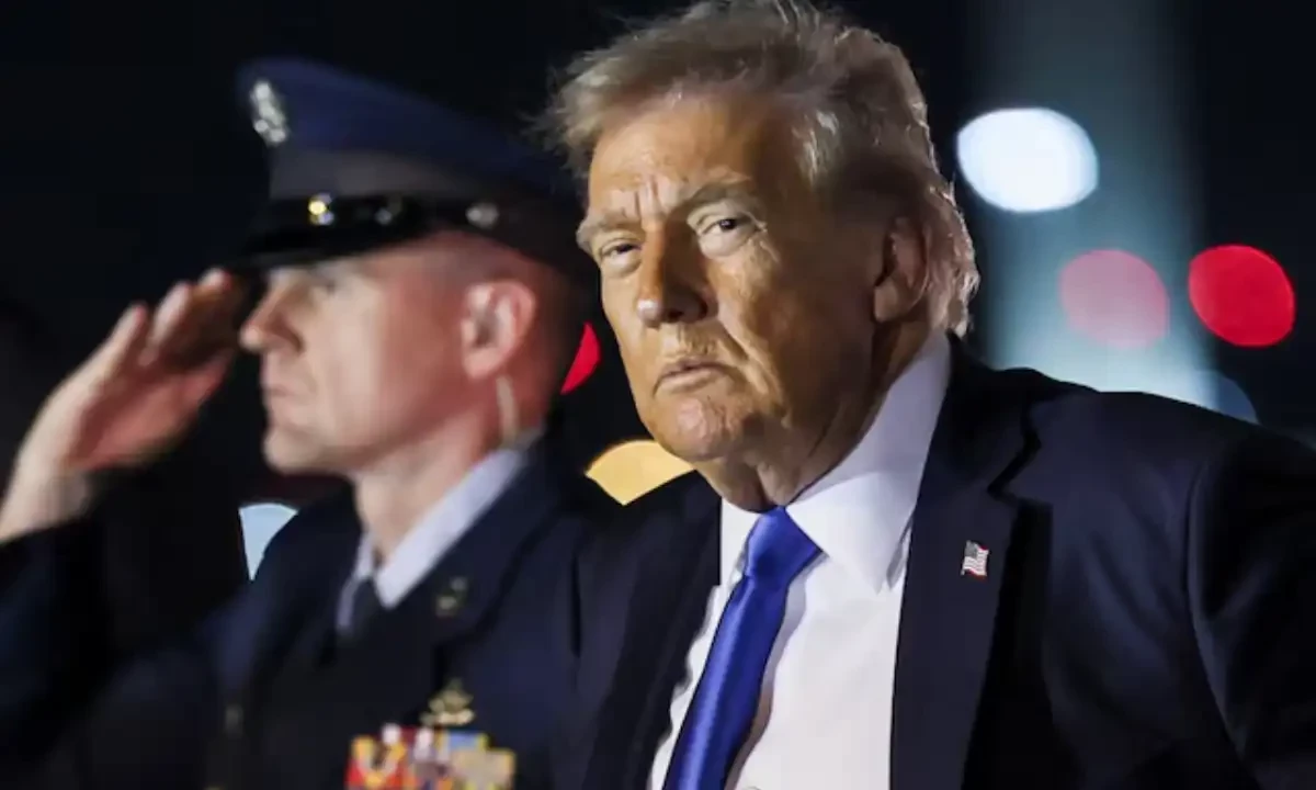 US President Donald Trump looks on after disembarking from Air Force One at Palm Beach International Airport, West Palm Beach, Florida, U.S. May 1, 2025. REUTERS US President Donald Trump looks on after disembarking from Air Force One at Palm Beach International Airport, West Palm Beach, Florida, U.S. May 1, 2025. REUTERS
