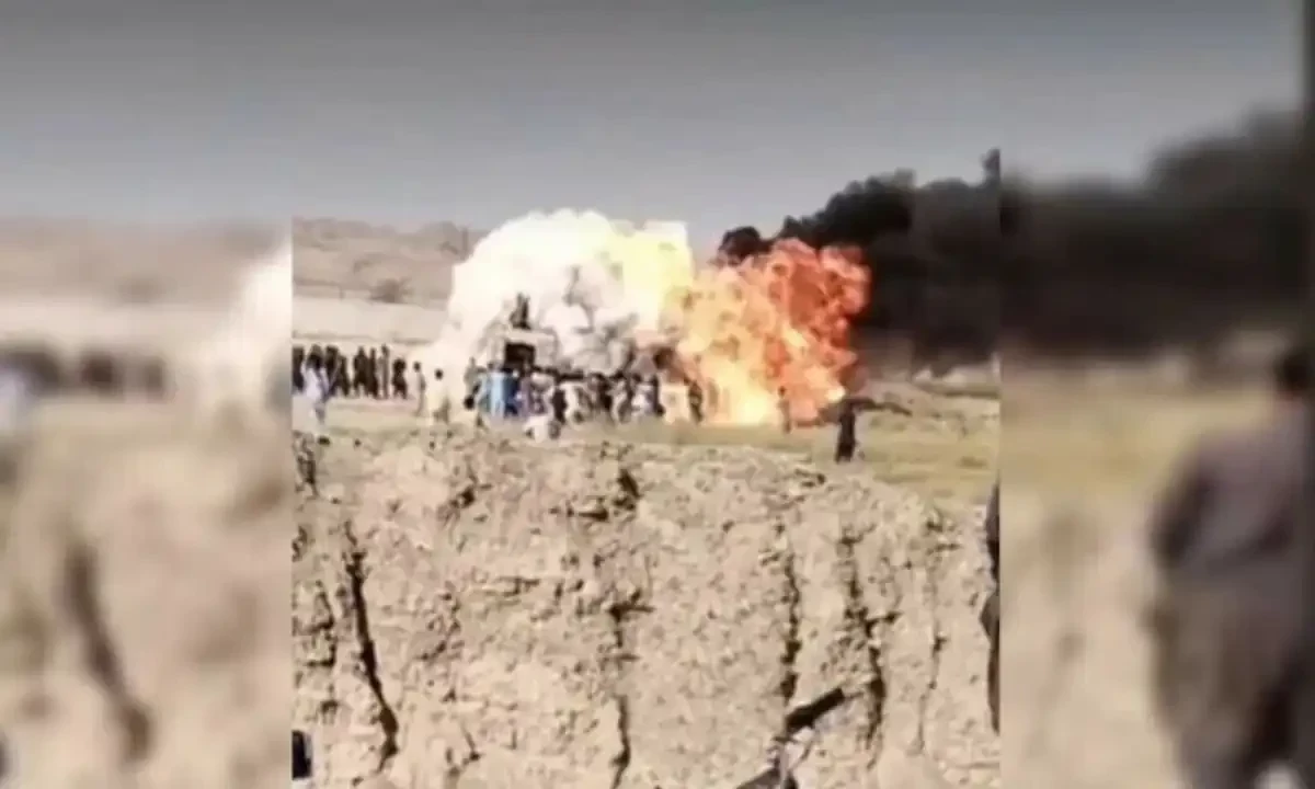 Nushki blast. Photo file Nushki blast. Photo file