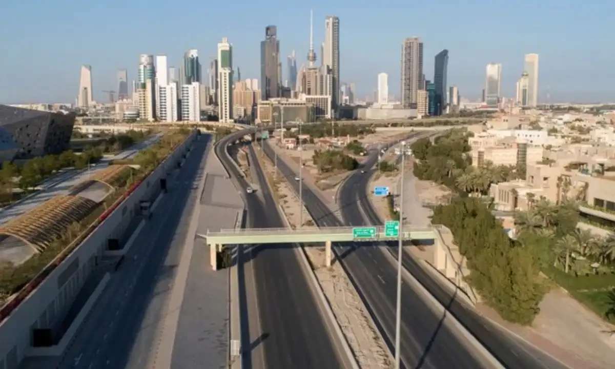 An aerial view shows very little traffic on the roads of Kuwait City after the country entered virtual lockdown, following the outbreak of coronavirus, in Kuwait City, Kuwait March 16, 2020. Picture taken with a drone. Reuters An aerial view shows very little traffic on the roads of Kuwait City after the country entered virtual lockdown, following the outbreak of coronavirus, in Kuwait City, Kuwait March 16, 2020. Picture taken with a drone. Reuters