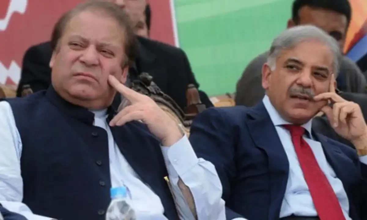 Former Prime Minister and Pakistan Muslim League (PML-N) President Nawaz Sharif and Prime Minister Shehbaz Sharif. AFP Former Prime Minister and Pakistan Muslim League (PML-N) President Nawaz Sharif and Prime Minister Shehbaz Sharif. AFP