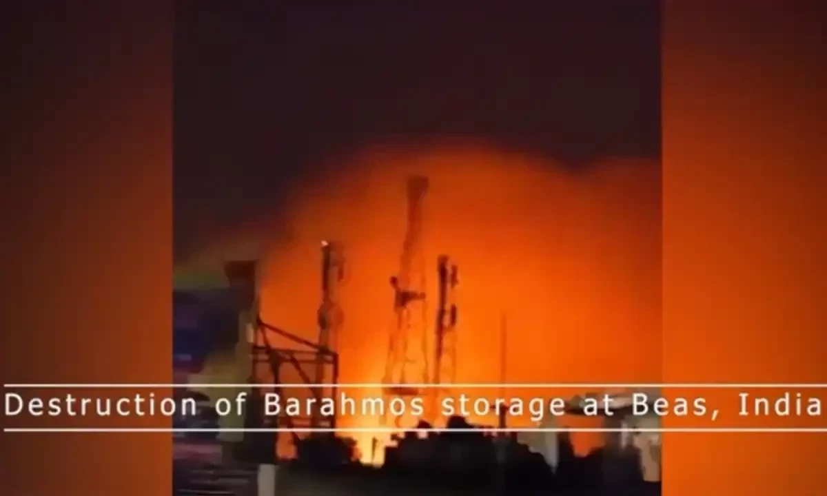 Video of the BrahMos missile storage site in India. Photo file Video of the BrahMos missile storage site in India. Photo file