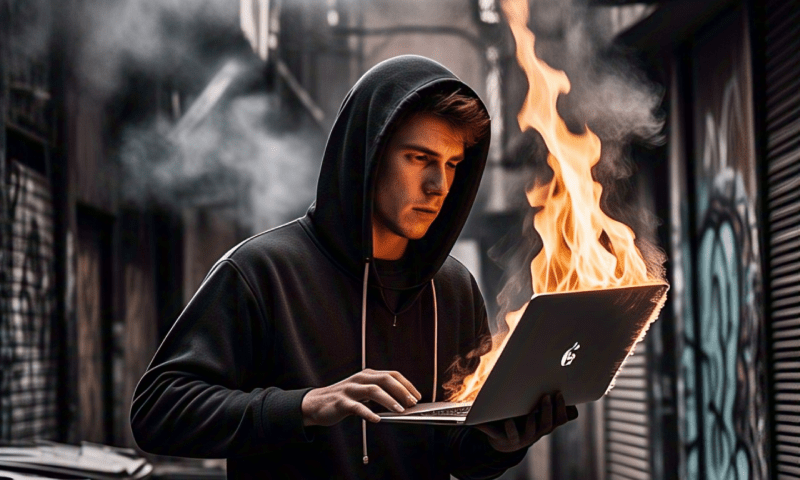 دنیا بھر میں طلباء اپنے لیپ ٹاپس کو آگ کیوں لگا رہے ہیں؟