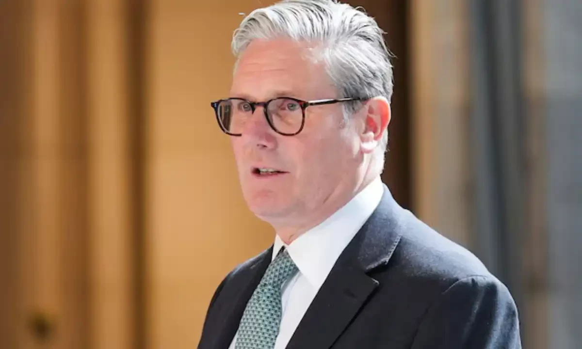 British Prime Minister Keir Starmer attends a meeting of the Joint Expeditionary Force (JEF) in Oslo, Norway May 9, 2025. NTB/Terje Pedersen via REUTERS