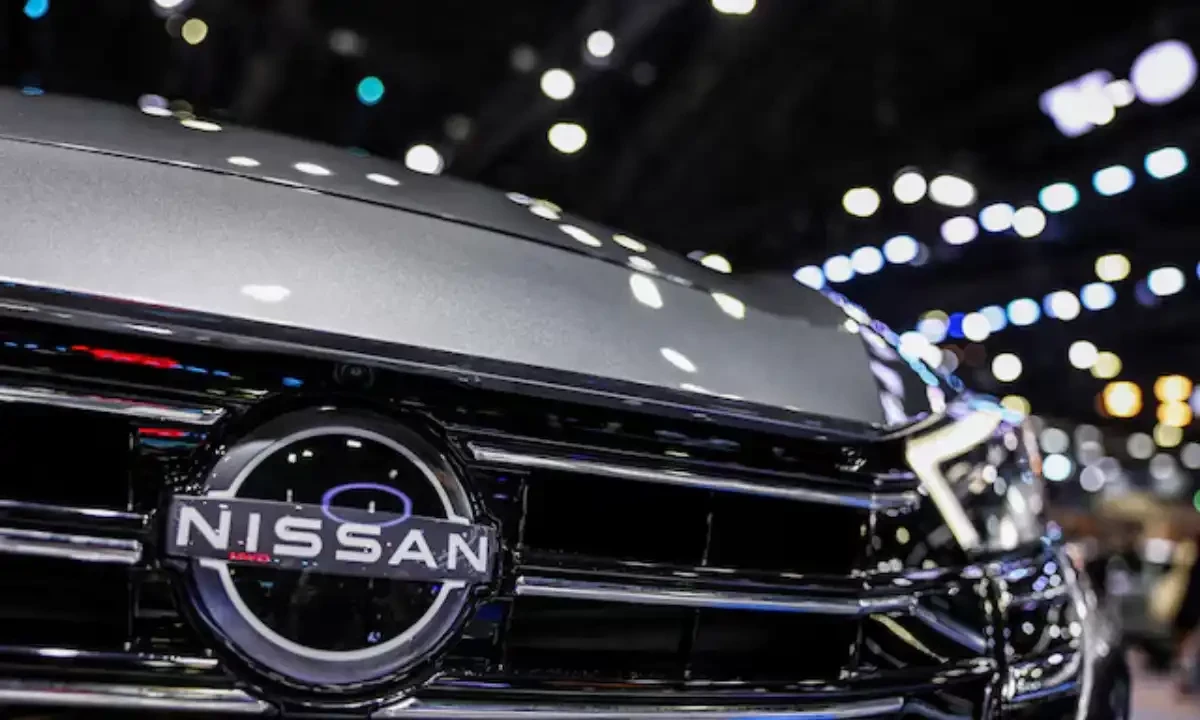 The Nissan logo is displayed, at the 46th Bangkok International Motor Show in Bangkok, Thailand, March 24, 2025. REUTERS