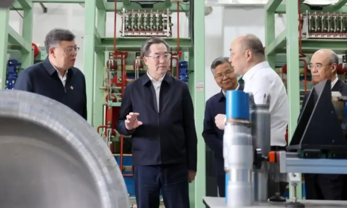 Chinese Vice Premier Ding Xuexiang has stressed the importance of accelerating China’s high-level self-reliance in science and technology, of building a modern industrial system. APP
