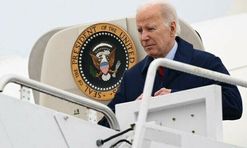 US President Joe Biden steps off Air Force One upon arrival at Delaware National Air Guard Base in New Castle, Delaware on March 3, 2023. AFP US President Joe Biden steps off Air Force One upon arrival at Delaware National Air Guard Base in New Castle, Delaware on March 3, 2023. AFP