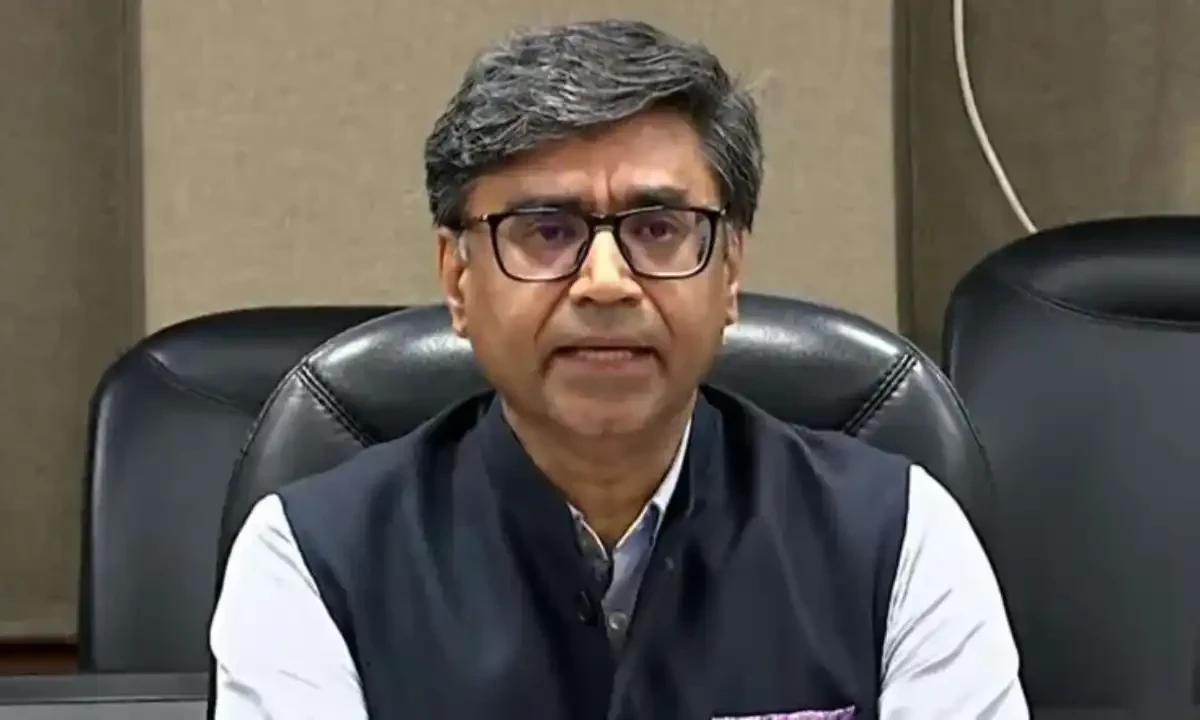 Indian Foreign Secretary Vikram Misri during the parliamentary panel on Pahalgam attack investigation. Photo via News Arena India website Indian Foreign Secretary Vikram Misri during the parliamentary panel on Pahalgam attack investigation. Photo via News Arena India website