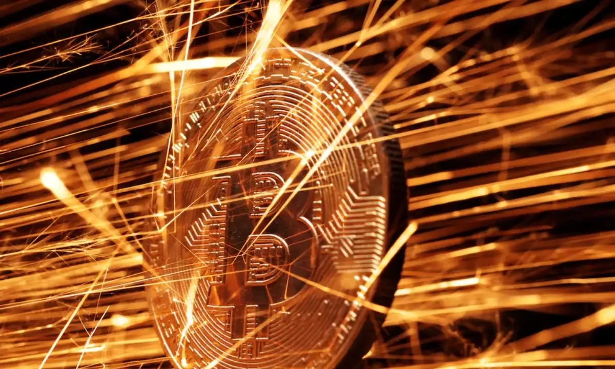 Sparks strike representation of cryptocurrency Bitcoin in this illustration taken November 24, 2024. REUTERS Sparks strike representation of cryptocurrency Bitcoin in this illustration taken November 24, 2024. REUTERS