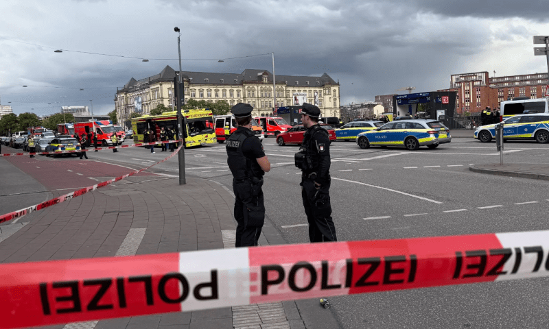 جرمنی میں ٹرین اسٹیشن پر چاقو حملے میں 12 افراد زخمی، خاتون گرفتار