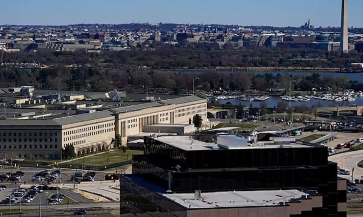 A general view of the Pentagon after it was reported billionaire Elon Musk was due to be briefed about the US military’s plan for any war that might break out with China, in Washington, DC, US, March 21, Reuters A general view of the Pentagon after it was reported billionaire Elon Musk was due to be briefed about the US military’s plan for any war that might break out with China, in Washington, DC, US, March 21, Reuters