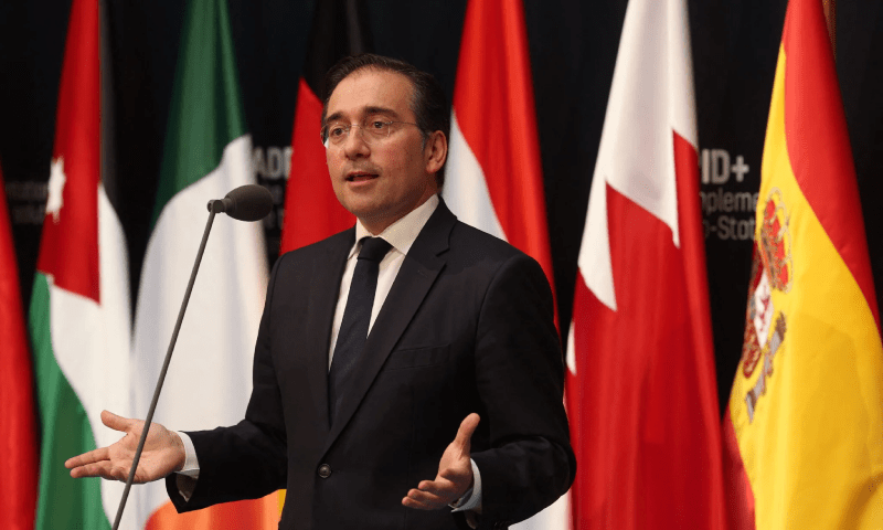 اسپین میں غزہ بحران پر یورپی اور عرب وزرائے خارجہ کا اجلاس آج ہوگا