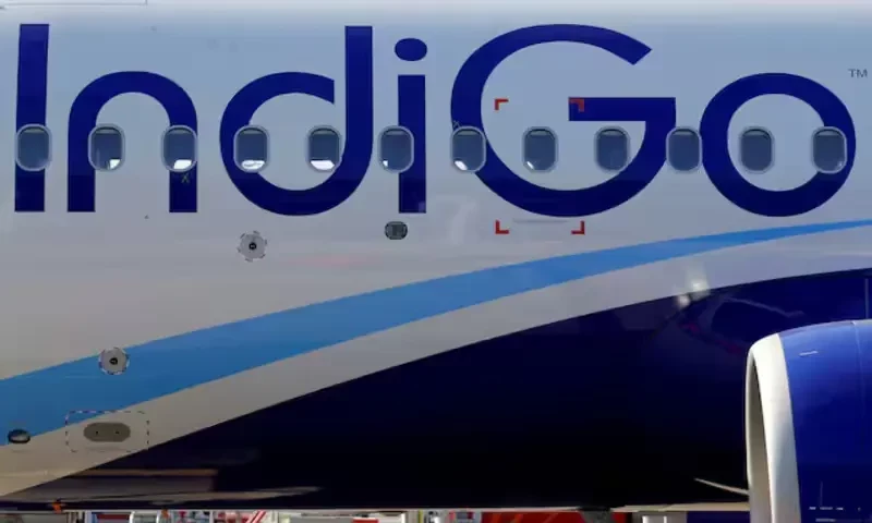 The logo of IndiGo Airlines is pictured on passenger aircraft on the tarmac in Colomiers near Toulouse, France, July 10, 2018. Reuters The logo of IndiGo Airlines is pictured on passenger aircraft on the tarmac in Colomiers near Toulouse, France, July 10, 2018. Reuters