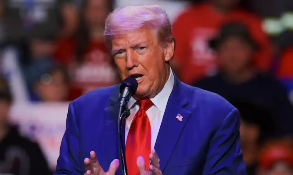 Republican presidential nominee and former US President Donald Trump holds a campaign rally in Indiana, Pennsylvania, U.S., September 23, 2024. REUTERS Republican presidential nominee and former US President Donald Trump holds a campaign rally in Indiana, Pennsylvania, U.S., September 23, 2024. REUTERS