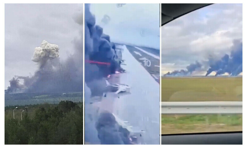 یوکرین کا روس پر بڑا حملہ، 40 جنگی جہازوں کو تباہ کردیا