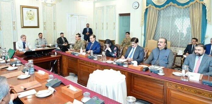 PM Shehbaz, chairing the high-level meeting, was attended by civil and military leadership. PM Shehbaz, chairing the high-level meeting, was attended by civil and military leadership.