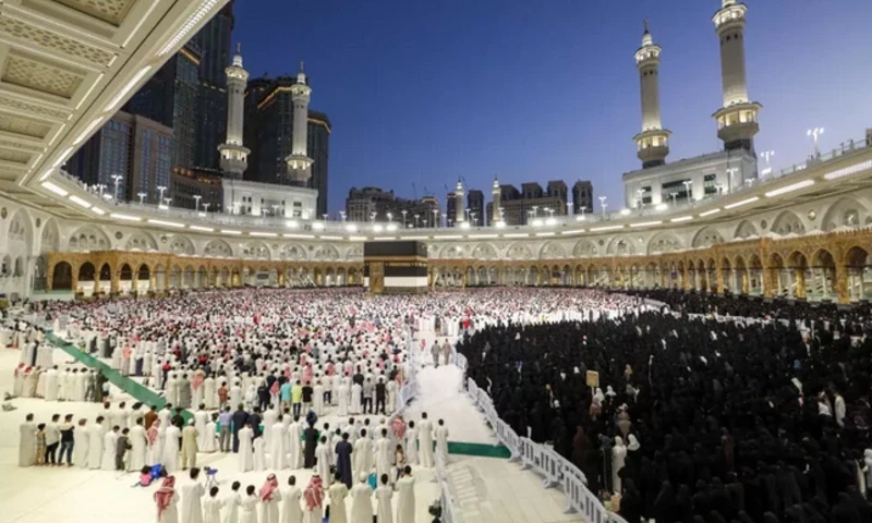 Muslim worshippers gather to pray around the Kaaba, Islam’s holiest shrine, at the Grand Mosque complex in the holy city of Mecca. AFP Muslim worshippers gather to pray around the Kaaba, Islam’s holiest shrine, at the Grand Mosque complex in the holy city of Mecca. AFP