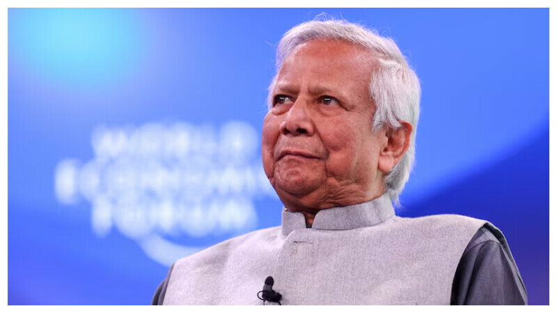 Muhammad Yunus, interim head of the Bangladesh government, attends the 55th annual World Economic Forum (WEF) meeting in Davos, Switzerland, January 23, 2025. REUTERS Muhammad Yunus, interim head of the Bangladesh government, attends the 55th annual World Economic Forum (WEF) meeting in Davos, Switzerland, January 23, 2025. REUTERS