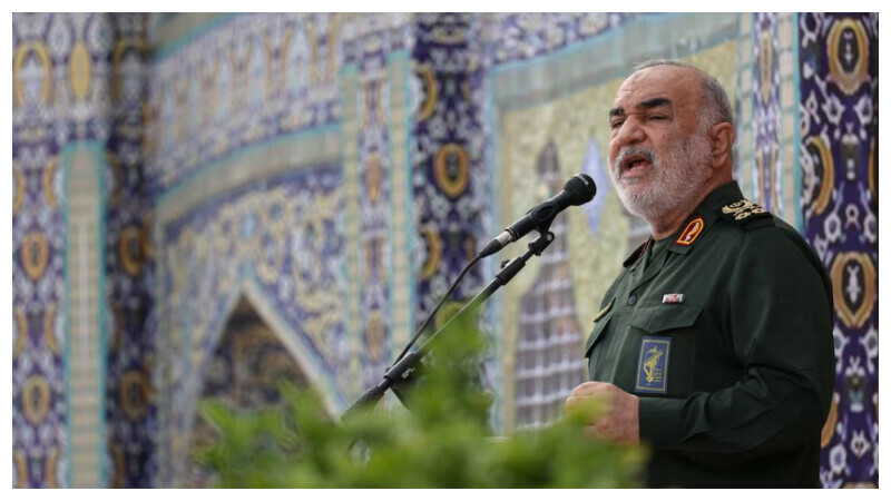 Islamic Revolutionary Guard Corps (IRGC) Commander-in-Chief Major General Hossein Salami. Photo via Reuters Islamic Revolutionary Guard Corps (IRGC) Commander-in-Chief Major General Hossein Salami. Photo via Reuters