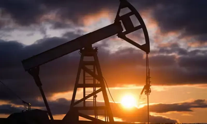 A view shows an oil pump jack outside Almetyevsk in the Republic of Tatarstan, Russia June 4, 2023. REUTERS