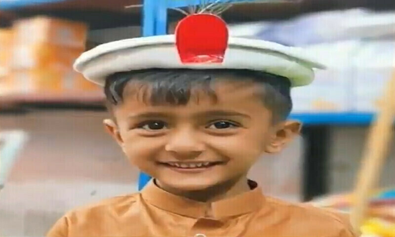 The child, Owais Qarni, who was shot by police in Karak. File photo The child, Owais Qarni, who was shot by police in Karak. File photo