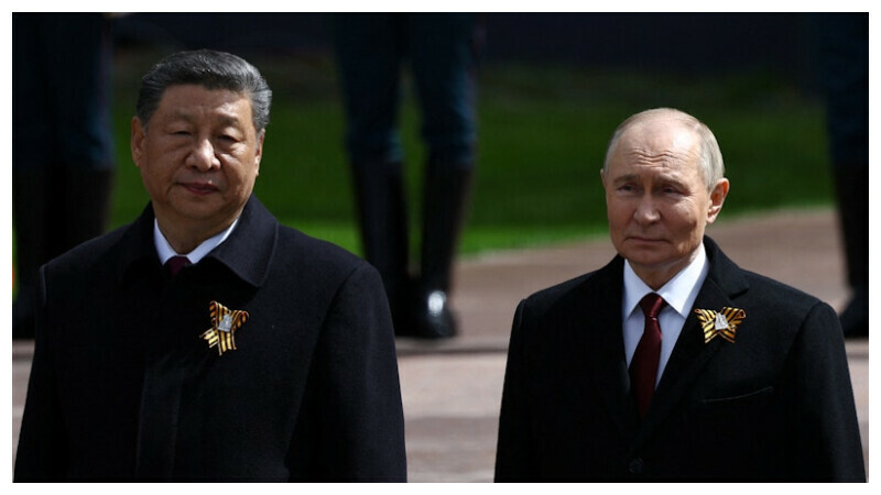 FILE PHOTO: Xi Jinping and Vladimir Putin in Moscow, May 9, 2025. REUTERS FILE PHOTO: Xi Jinping and Vladimir Putin in Moscow, May 9, 2025. REUTERS